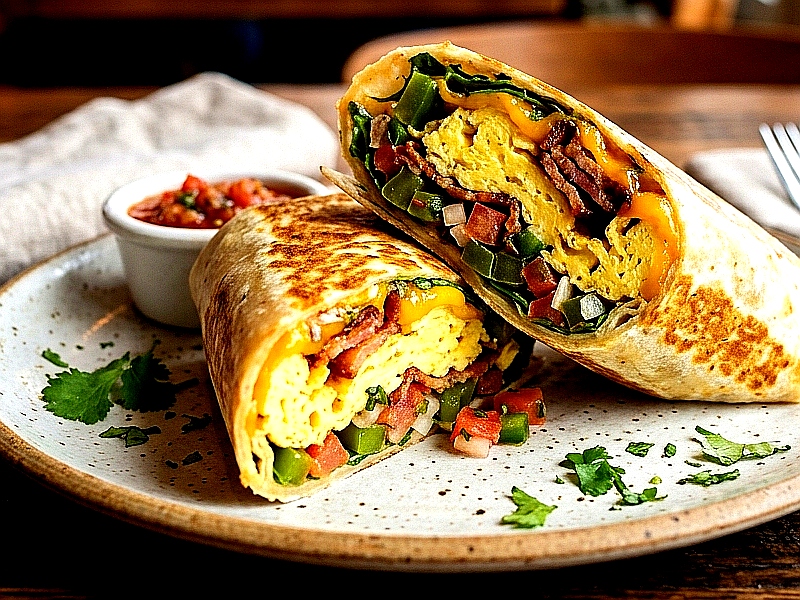 Salsa Breakfast Wrap