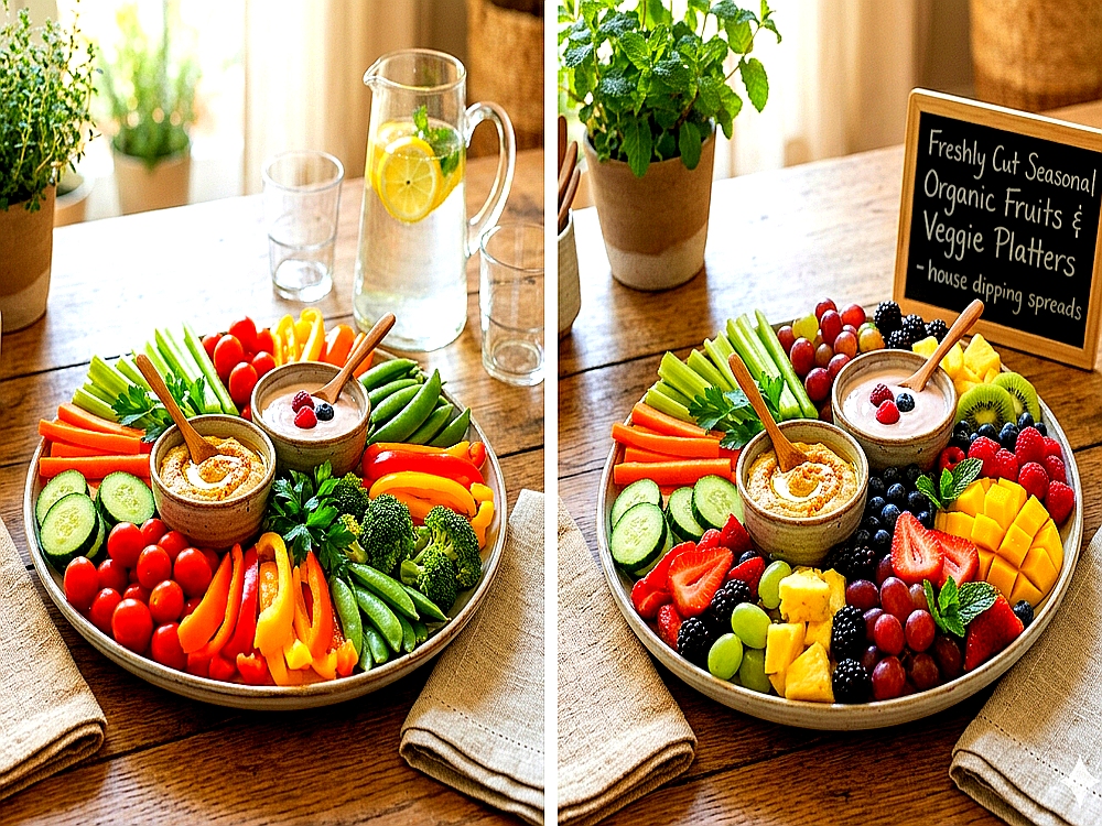 Fruit and Veggie Catering Platter